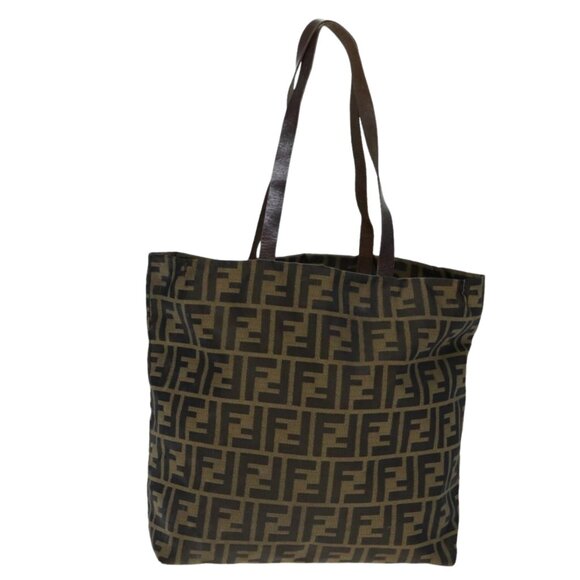 Fendi Zucca Canvas Tote Bag - Picture 1 of 9
